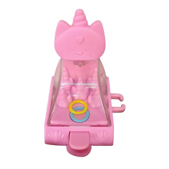 Gabby's Dollhouse Kitty Narwhal's Carnival Room Unicorn Mini Ring Toss Game Toy - Picture 1 of 6
